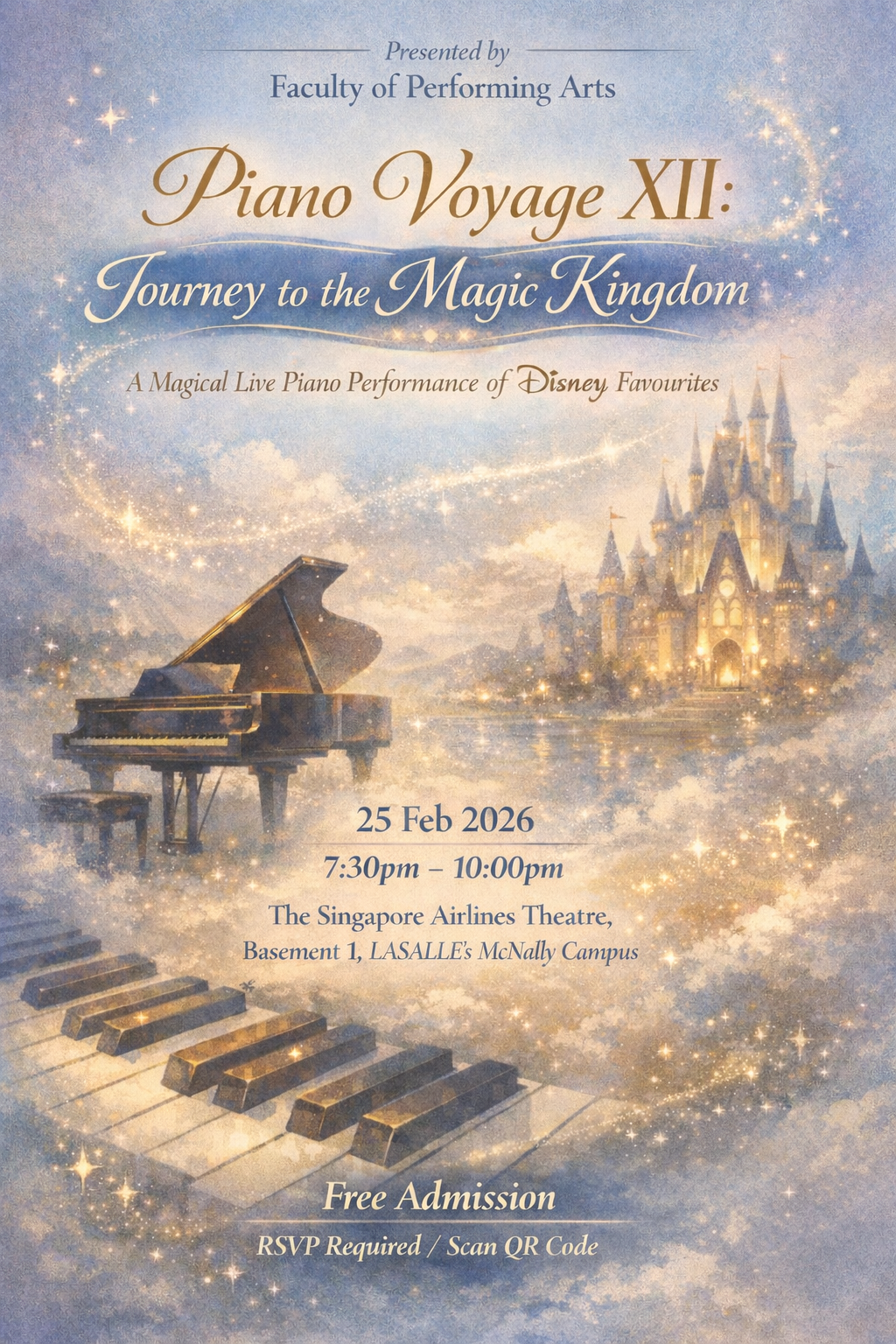 Piano Voyage XII Event Poster